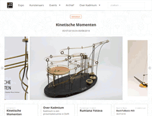 Tablet Screenshot of kadmium.nl